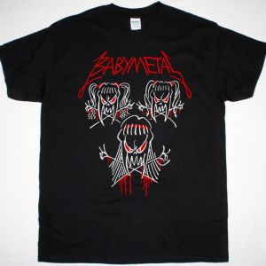 BABYMETAL TOUR TEE NEW BLACK T-SHIRT