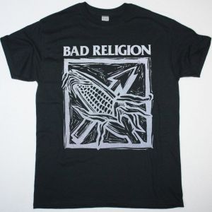 BAD RELIGION AGAINST THE GRAIN NEW BLACK T SHIRT