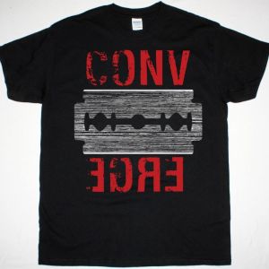 CONVERGE RAZOR BLADE NEW BLACK T SHIRT