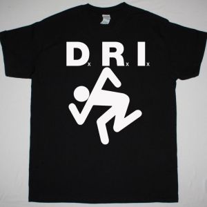 D.R.I. SKANKER NEW BLACK T SHIRT