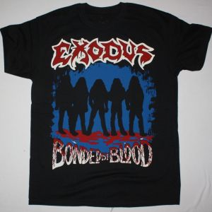 EXODUS BONDED BY BLOOD NEW BLACK T-SHIRT