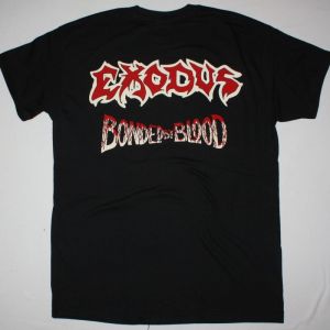EXODUS BONDED BY BLOOD NEW BLACK T-SHIRT