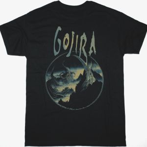 GOJIRA SEA CREATURE NEW BLACK T SHIRT