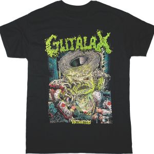 GUTALAX SHITBUSTERS NEW BLACK T-SHIRT