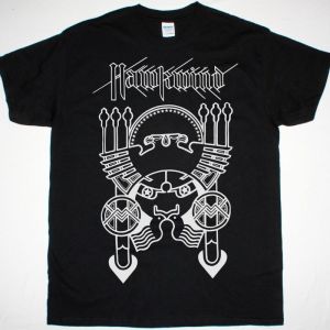 HAWKWIND SPACE ROCK NEW BLACK T-SHIRT