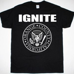 IGNITE PRESIDENT NEW BLACK T SHIRT