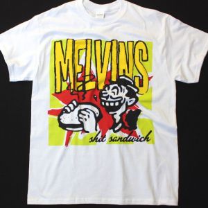MELVINS SHIT SANDWICH NEW WHITE T SHIRT