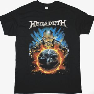 MEGADETH 35 YEARS OF MEGADETH NEW BLACK T-SHIRT