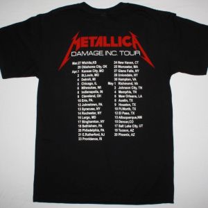 METALLICA MASTER OF PUPPETS'86 NEW BLACK T-SHIRT