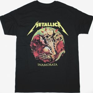 METALLICA INAMORATA NEW BLACK T-SHIRT