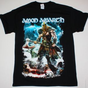 AMON AMARTH JOMSVIKING NEW BLACK T SHIRT