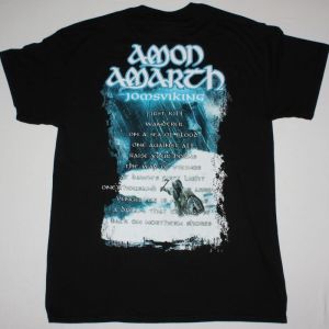 AMON AMARTH JOMSVIKING NEW BLACK T SHIRT