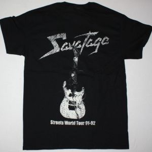 SAVATAGE STREETS: A ROCK OPERA NEW BLACK T-SHIRT