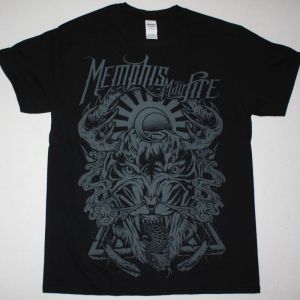 MEMPHIS MAY FIRE BEYOND THE SORROW NEW BLACK T-SHIRT