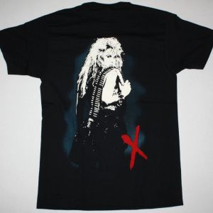 LITA FORD LITA 1988 NEW BLACK T-SHIRT