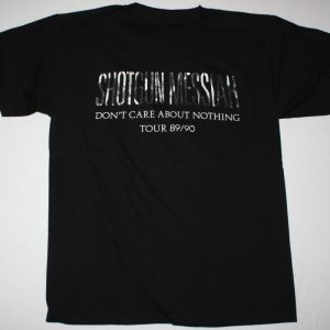 SHOTGUN MESSIAH SHOTGUN MESSIAH 1989 NEW BLACK T-SHIRT