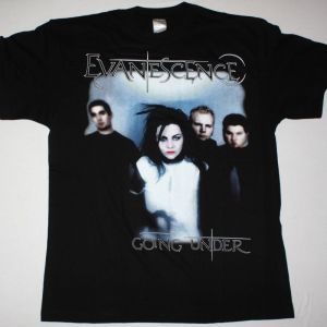 EVANESCENCE GOING UNDER NEW BLACK T SHIRT