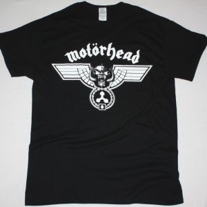MOTORHEAD HAMMERED LOGO NEW BLACK T-SHIRT