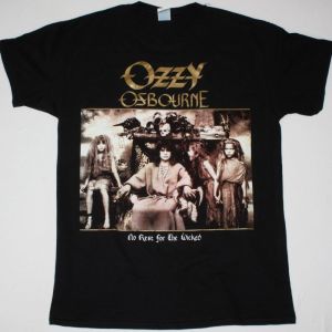 OZZY OSBOURNE NO REST FOR THE WICKED'88  S-XXL NEW BLACK T-SHIRT