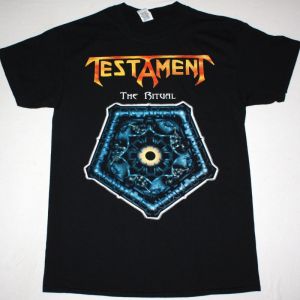 TESTAMENT THE RITUAL NEW BLACK T-SHIRT