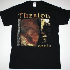 THERION VOVIN NEW BLACK T-SHIRT