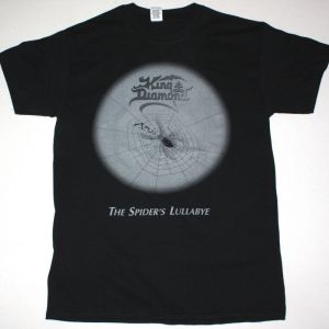KING DIAMOND THE SPIDER'S LULLABYE NEW BLACK T-SHIRT