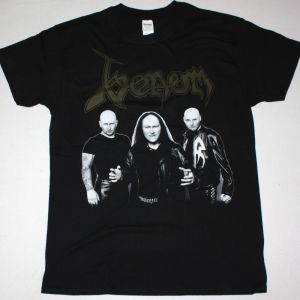 VENOM PHOTO BAND NEW BLACK T-SHIRT