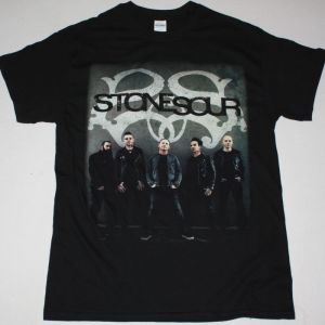 STONE SOUR TOUR 2018 NEW BLACK T-SHIRT