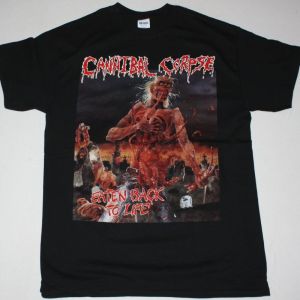 CANNIBAL CORPSE EATEN BACK TO LIFE NEW BLACK T SHIRT
