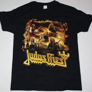 JUDAS PRIEST TOUR 2018 NEW BLACK T-SHIRT