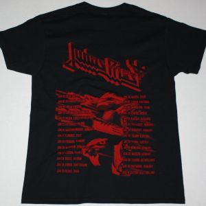 JUDAS PRIEST TOUR 2018 NEW BLACK T-SHIRT
