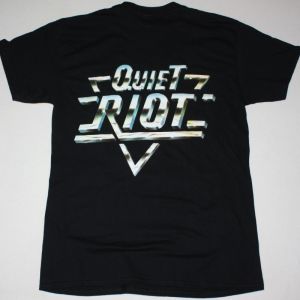 QUIET RIOT QUIET RIOT 1978 NEW BLACK T-SHIRT