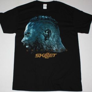 SKILLET THE UNLEASHED TOUR T SHIRT NEW BLACK T-SHIRT
