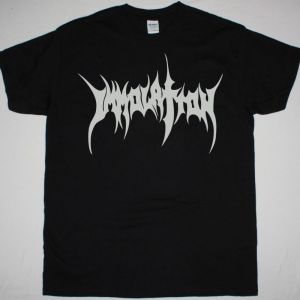 IMMOLATION LOGO NEW BLACK T-SHIRT