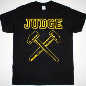 JUDGE HAMMERS NEW BLACK T SHIRT