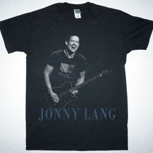 JONNY LANG SHIRT NEW BLACK T-SHIRT