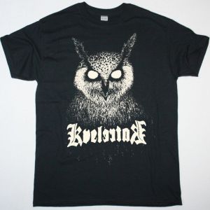 KVELERTAK OWL NEW BLACK T-SHIRT