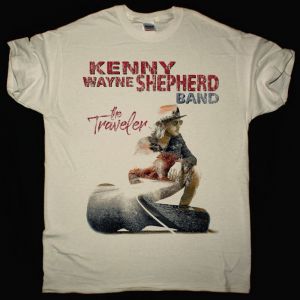 KENNY WAYNE SHEPHERD THE TRAVELER NEW NATURAL T-SHIRT