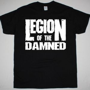 LEGION OF THE DAMNED LOGO NEW BLACK T-SHIRT