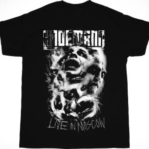 LINDEMANN FACES NEW BLACK T-SHIRТ