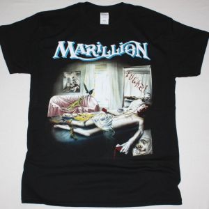 MARILLION FUGAZI 1984 NEW BLACK T-SHIRT