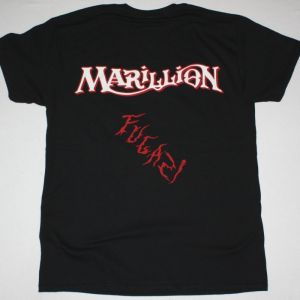 MARILLION FUGAZI 1984 NEW BLACK T-SHIRT
