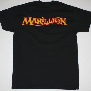 MARILLION SCRIPT FOR A JESTER'S TEAR '83 NEW BLACK T-SHIRT