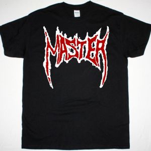 MASTER LOGO NEW BLACK T SHIRT