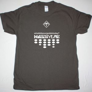 MISERYLAB FUNCTION CREEP WHATDIDYOURGODDOTODAY NEW GREY T-SHIRT