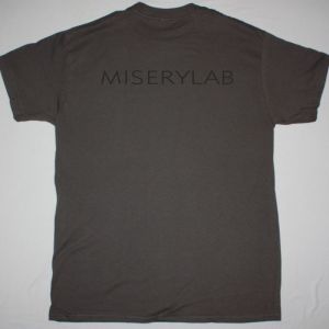 MISERYLAB LOGO NEW GREY T-SHIRT