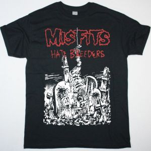 MISFITS HATEBREEDERS NEW BLACK T SHIRT