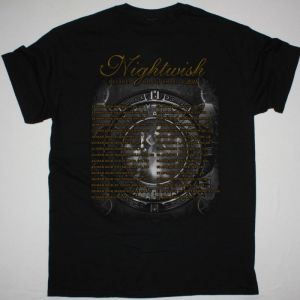 NIGHTWISH DECADES NORTH AMERICA 2018 TOUR NEW BLACK T-SHIRT