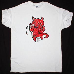 RADIOHEAD AMNESIAC LOGO NEW WHITE T-SHIRT