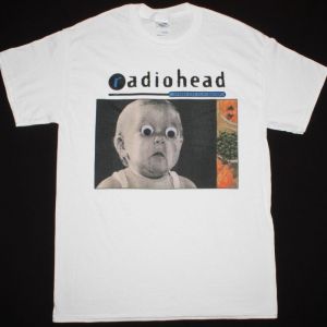 RADIOHEAD ANYONE CAN PLAY GUITAR'93  NEW WHITE T-SHIRT